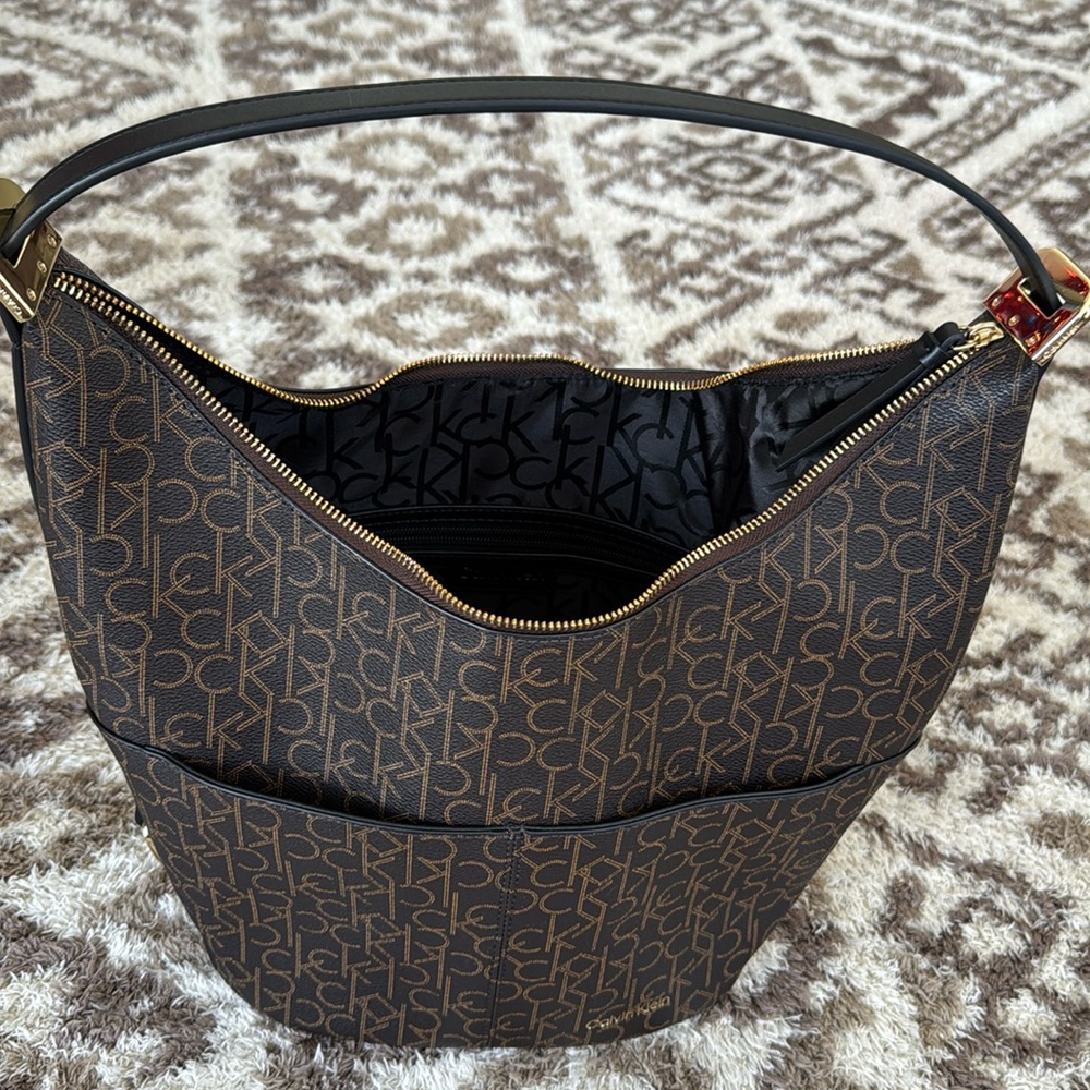 Calvin Klein brown purse